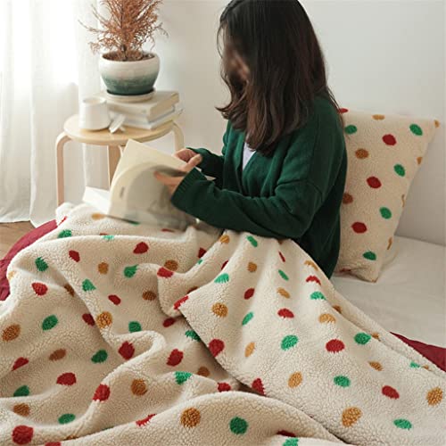 Couverture canapé polaire multicolore pour cocooning et soirées d'hiver - 4