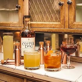 Copper Dog Speyside Blended Malt Scotch Whisky | 40% vol | 70cl | Combination of 8 Single Malts | Notes of Spice | Fruit & Vanilla | Speyside Whisky | Best Served Neat or in Cocktails