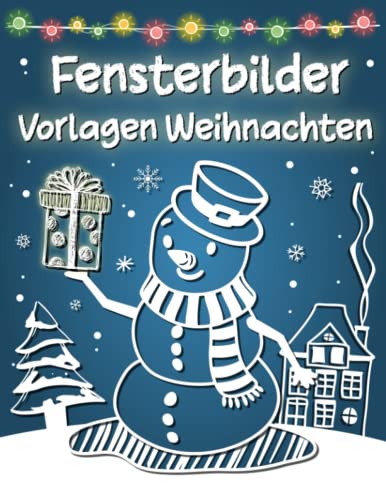 Fensterbilder Vorlagen Weihnachten: Winter und Weihnachten Fensterbilder...