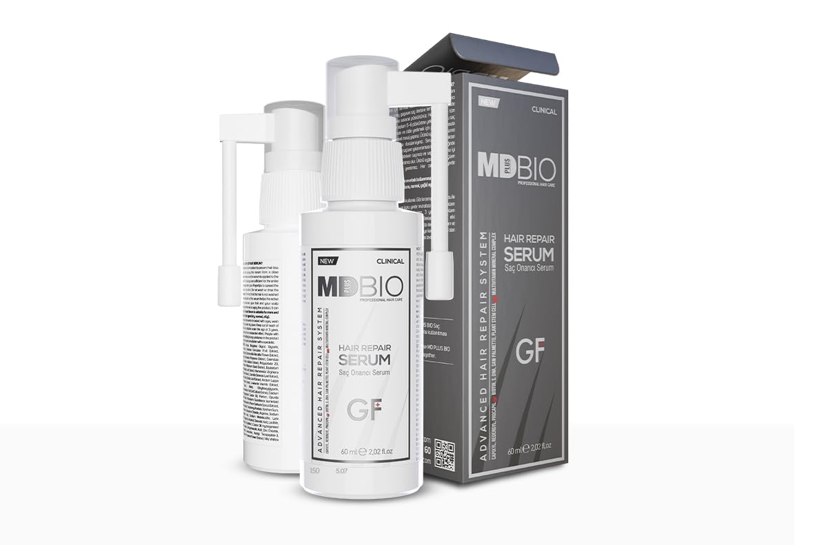 MD PLUS BIO Hair Repair Serum – Thicker, Fuller,...