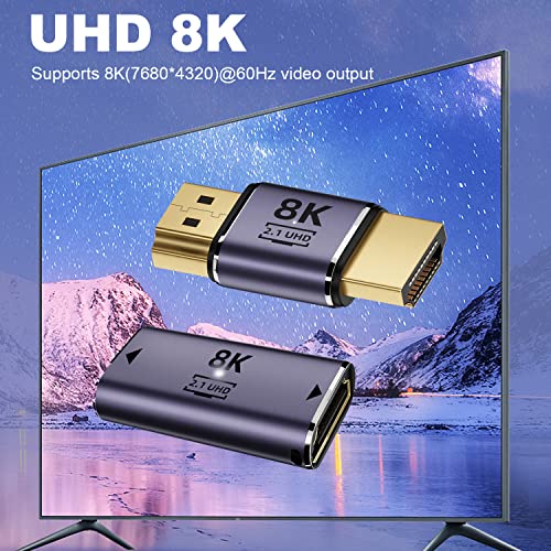 AreMe Adaptador HDMI 2.1 8K (Paquete 6 unidades) miniatura 4