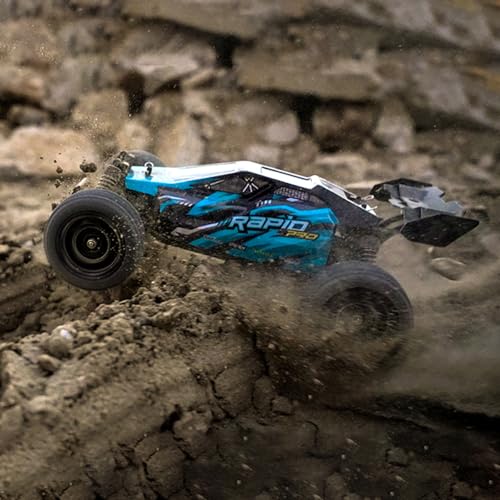Image of 70 km /h Remote Control Car for Adults, Brushless Motor RC Car High Speed Offroad Drift Racing Car, 4WD Off Road Race Buggy, 3 Batteries (Blue)