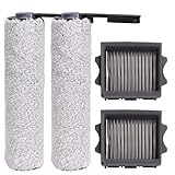 Juego de 4 accesorios para Tineco Floor One S5 combo Cepillo de rodillos de repuesto para aspiradora en seco y húmedo Juego de 4 accesorios para Tineco Floor One S5 combo Cepillo de rodillos de repuesto para aspiradora en seco y húmedo