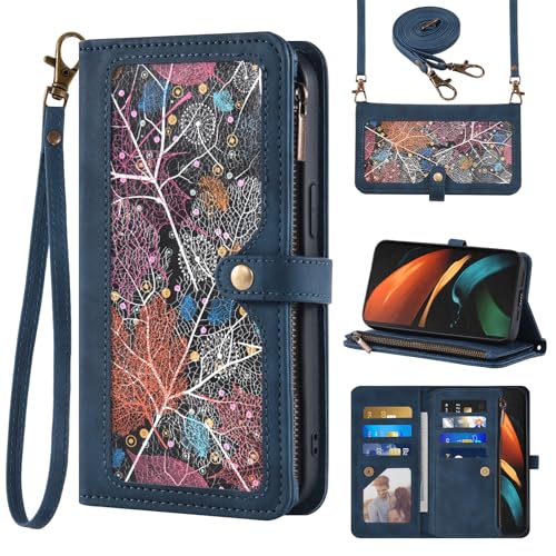 Pochette Galaxy Z Fold 2 5G anti-chute avec bandoulière et zippe sécurisé