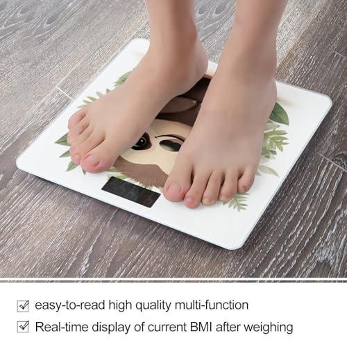 Báscula Digital para Baño con LCD Alta Precisión y Plataforma de Vidrio miniatura 5