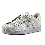 Material exterior: piel lisa. Adidas Superstar Foundation C Jovenes US 11 Blanco Zapatillas