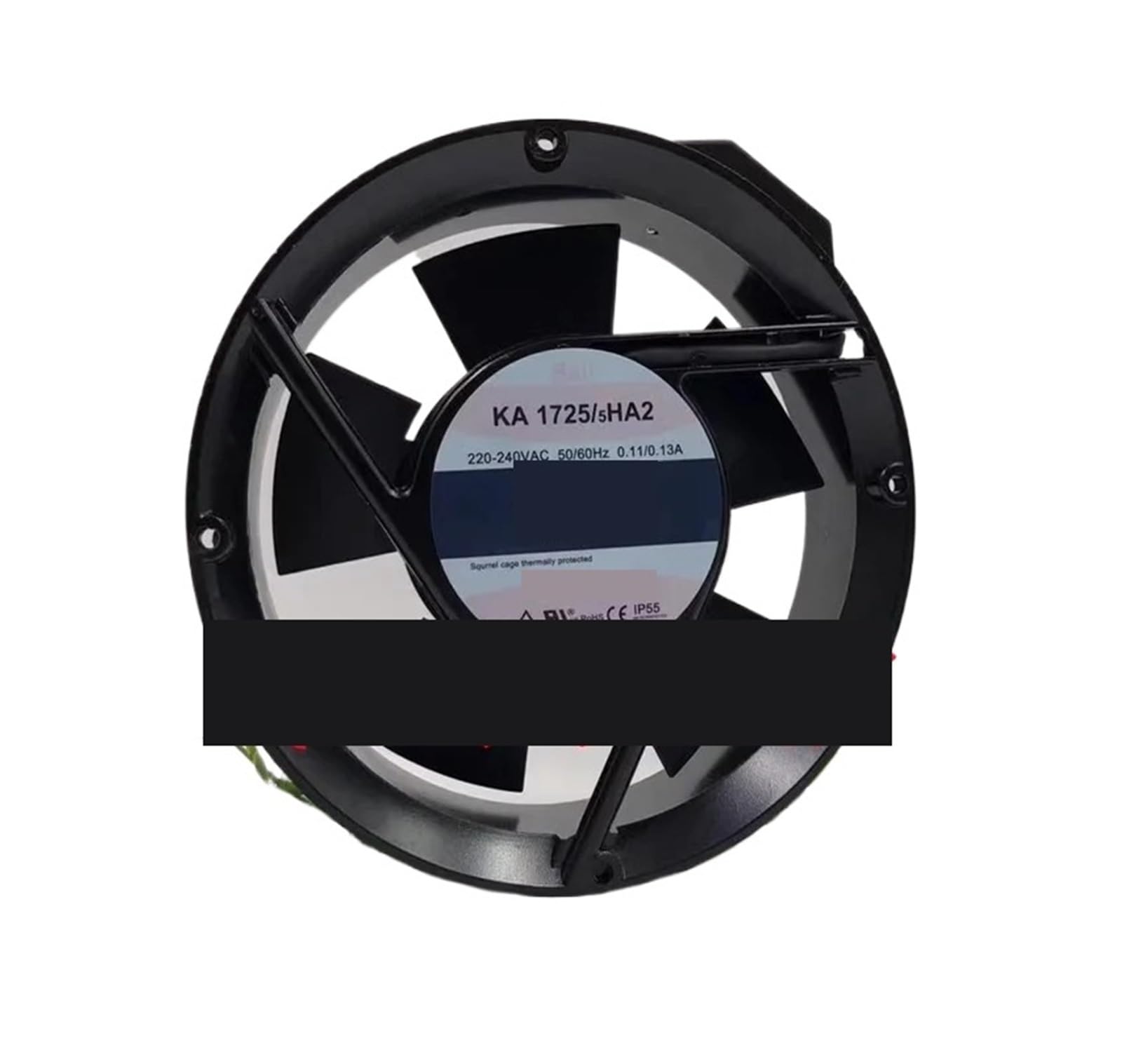 Ventilateur de refroidissement en métal KA1725/5HA2 AC 220V roulement à billes