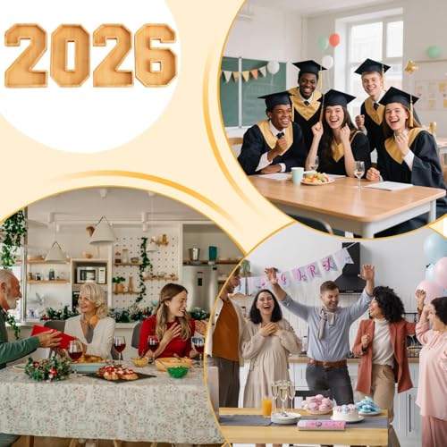 Plateau de service en bois pour collations et repas de remise de diplôme - 6