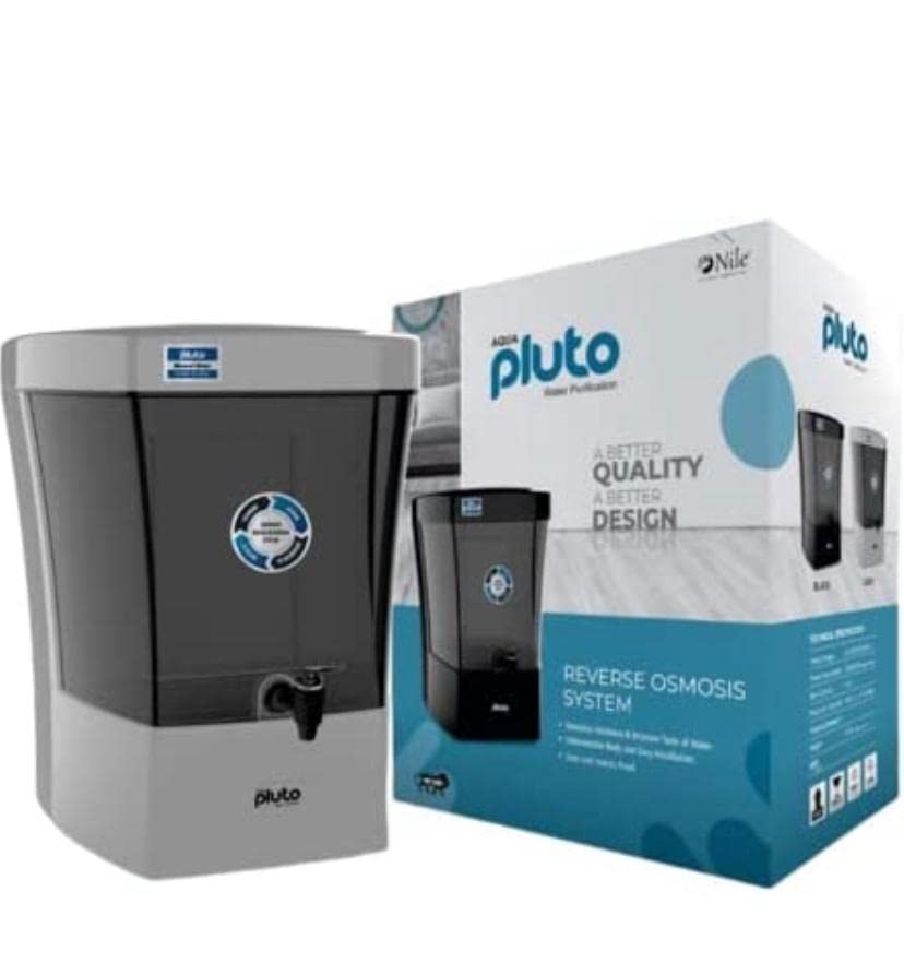 Image of stage Purification 9 Liter RO + B12 + UF + Active copper + TDS Control Water Purifier with Intelligent Disinfection UV LED in Tank Filter For Home Office Grey color