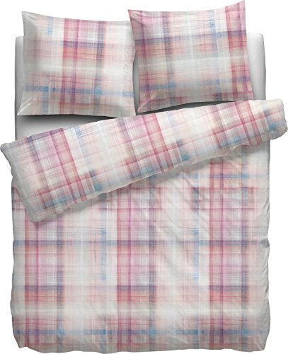 Heckett & Lane Flanell Biber Bettwäsche Lyla I Größe 135/200cm...