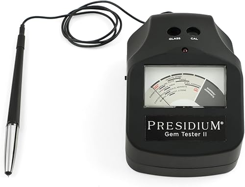 Vista 6 de Presidium Instruments Gem Tester II (PGT II) con calibración térmica asistida (ATC) para identificar diamantes/moissanitas y piedras preciosas