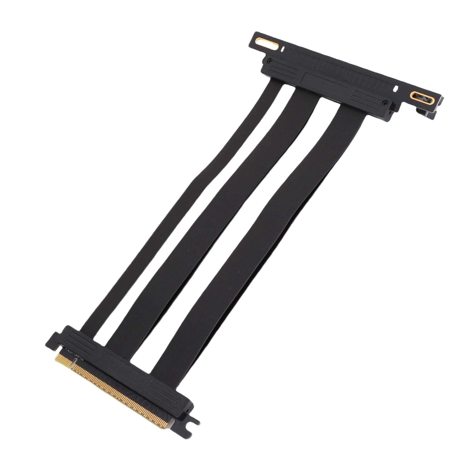 Generic Ekranowany Kabel Riser PCIe 5.0 X16 do RTX 4090 (Ti) Kabel Przedłużający 128 Gb/s do Obudowy Komputera PC Serwer o Małej Przestrzeni ITX Buduje się w Kolorze Czarnym (40cm) (20 cm)