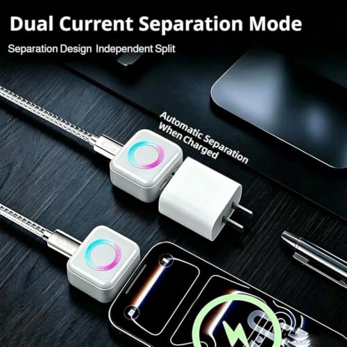 Image of USB-C Smart Charging Adapter with Automatic Power Disconnect, Auto Eject Connector, LED Charging Indicator, Up to 140W Support for Compatible Phones, Tablets, Laptops and Type-C Devices