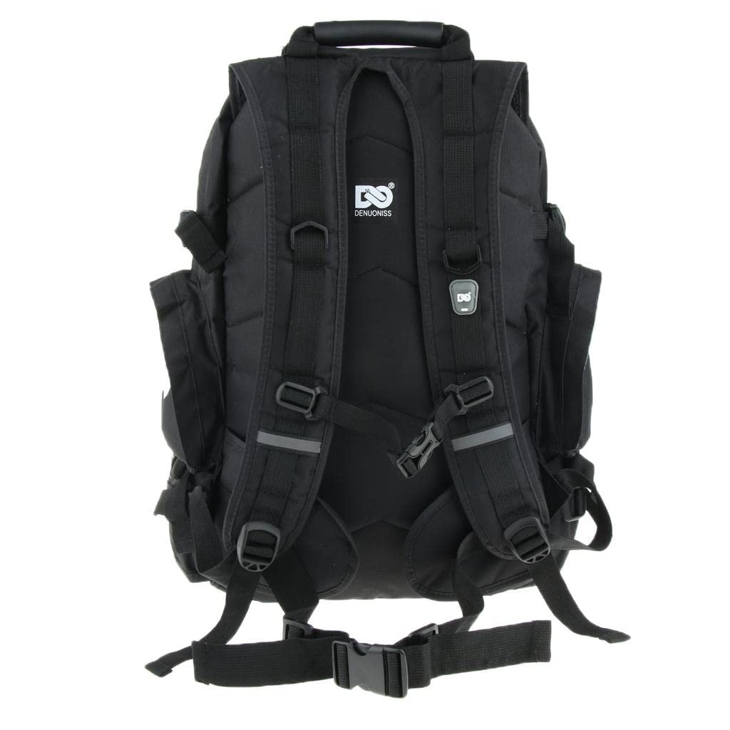 Zaino per Pattini in Linea a Rotelle Borsa per Il Trasporto delle Scarpe da Pattinaggio, Nero B, 53x36x19cm