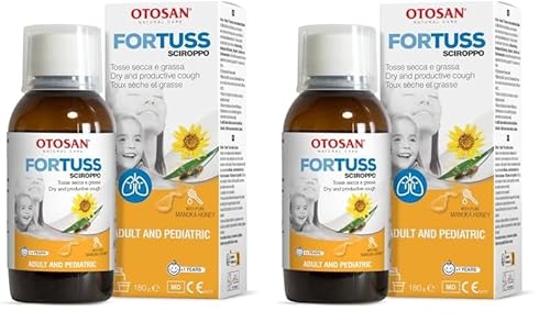 Otosan Sciroppo Tosse, 15 ml (Confezione da 2)