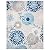 SAFAVIEH Cabana Collection Area Rug - 8' x 10', Grey & Blue, Floral Design, Non-Shedding & Easy Care, Indoor/Outdoor & Washable-Ideal for Patio, Backyard, Mudroom (CBN832F)