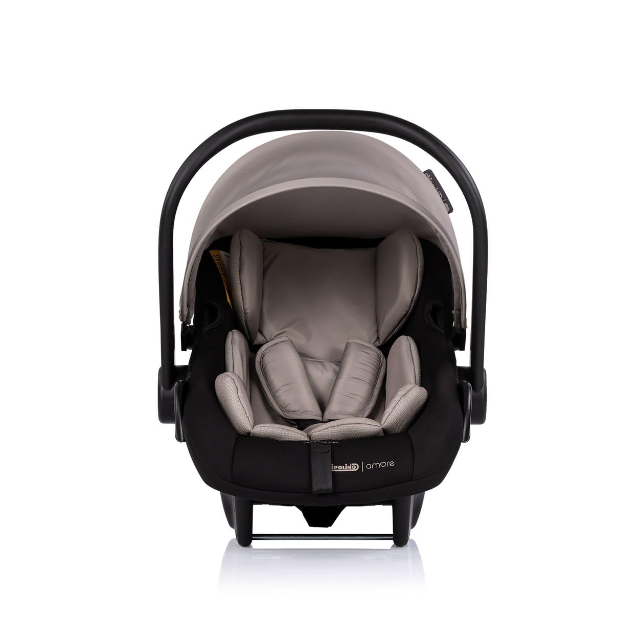 Chipolino Zestaw fotelika dziecięcego Isofix Basis-Station Amore i-Size Grupa 0+ (0-13 kg) brązowy