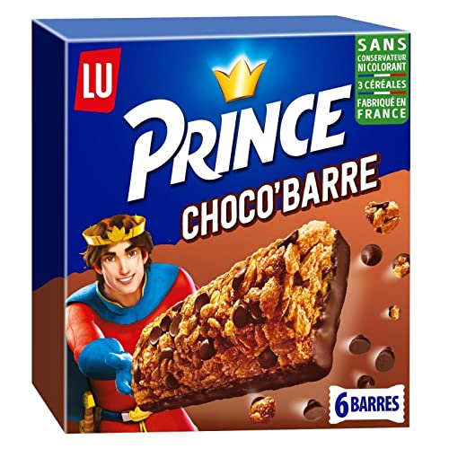 PRINCE - Lu6 Barres Choco 125G - ( Lot De 4 )