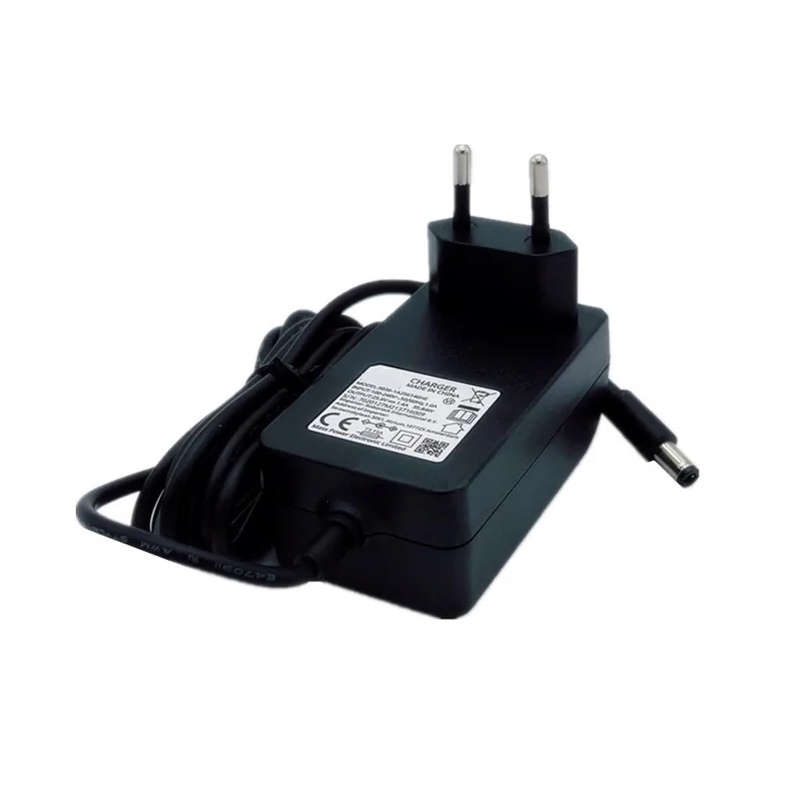 PNULGLKND Power Adapter, Compatible for Roborock H7/Dyad U10, Handheld Vacuum Charging Accessory (EU Plug)