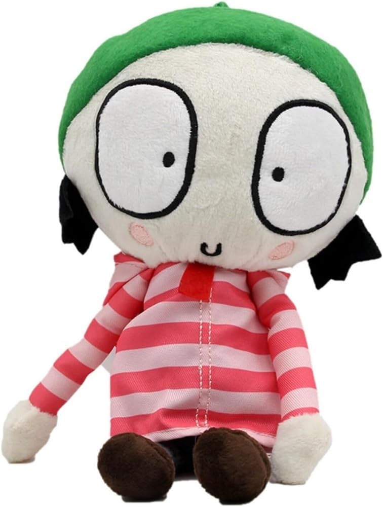 Cute Sarah And Duck Plush Toy Animation Girl Sarah Stuffed