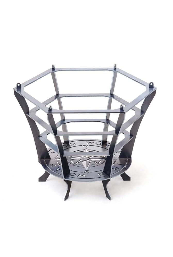 新品未使用　Propworks 　アイアン　焚き火台 焚き火に料理に最適！キャンプ用「アイアン焚き火台」5つの魅力