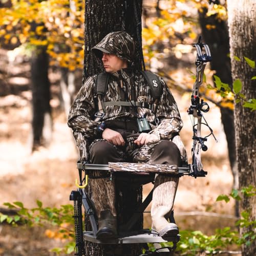 Image of Dual Position Seat + Armpads - Mossy Oak Original Bottomland
