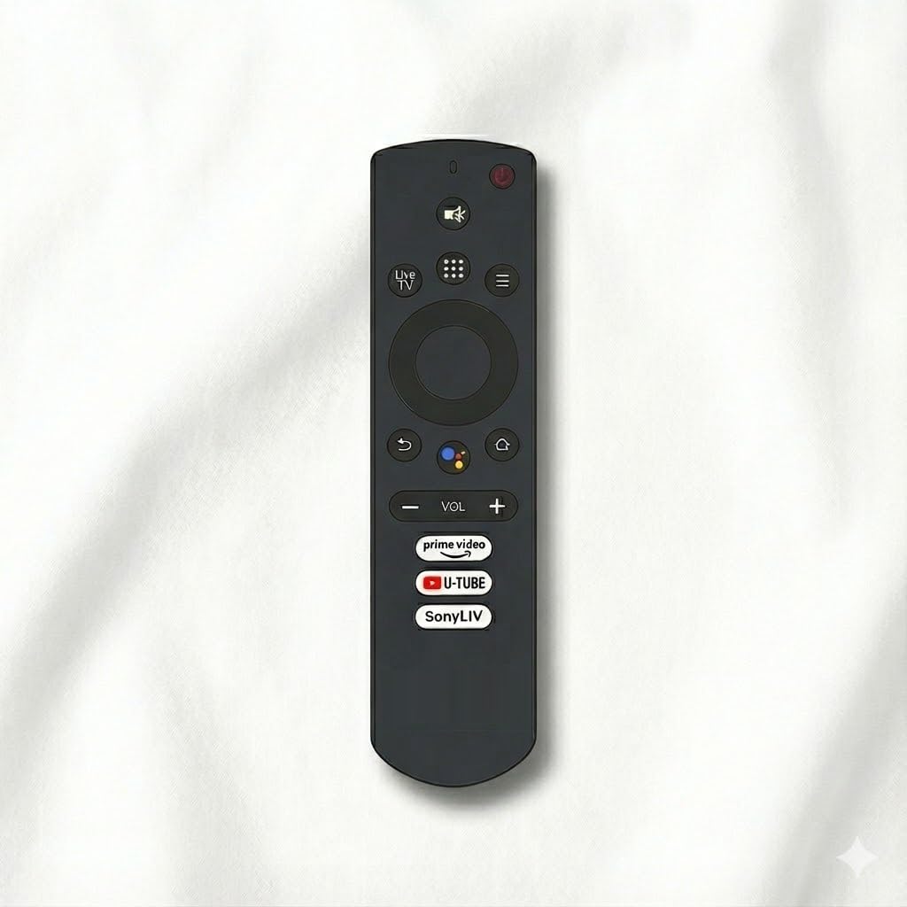 SV 43CSA7121 Remote Control compatiable for Blaupunkt Cybersound 108 cm (43 Inch) Full HD LED Smart Android TV (43CSA7121) (Please Match The Image with Your Old Remote) (No Voice)-picture-15