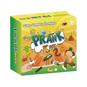 Prank Kit Funny Gag Gifts, Joke Box Ultimate Gift Set, Practical Jokes Perfect Party Favors 30 PCS Pranks for Kids Adults, April Fools Jokes Toys