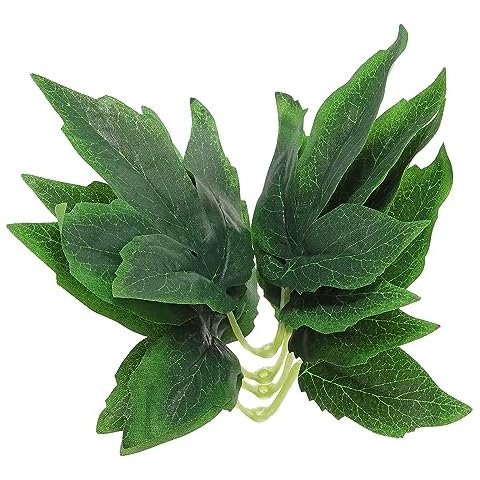 PATIKIL 5.5x5.1 Artificial Green Leaves Bulk Cover