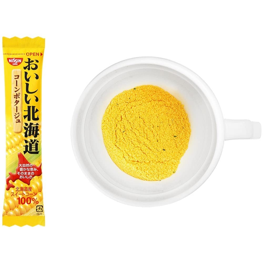 Amazon.co.jp: 日清食品 おいしい北海道コーンポタージュ 16g×24個