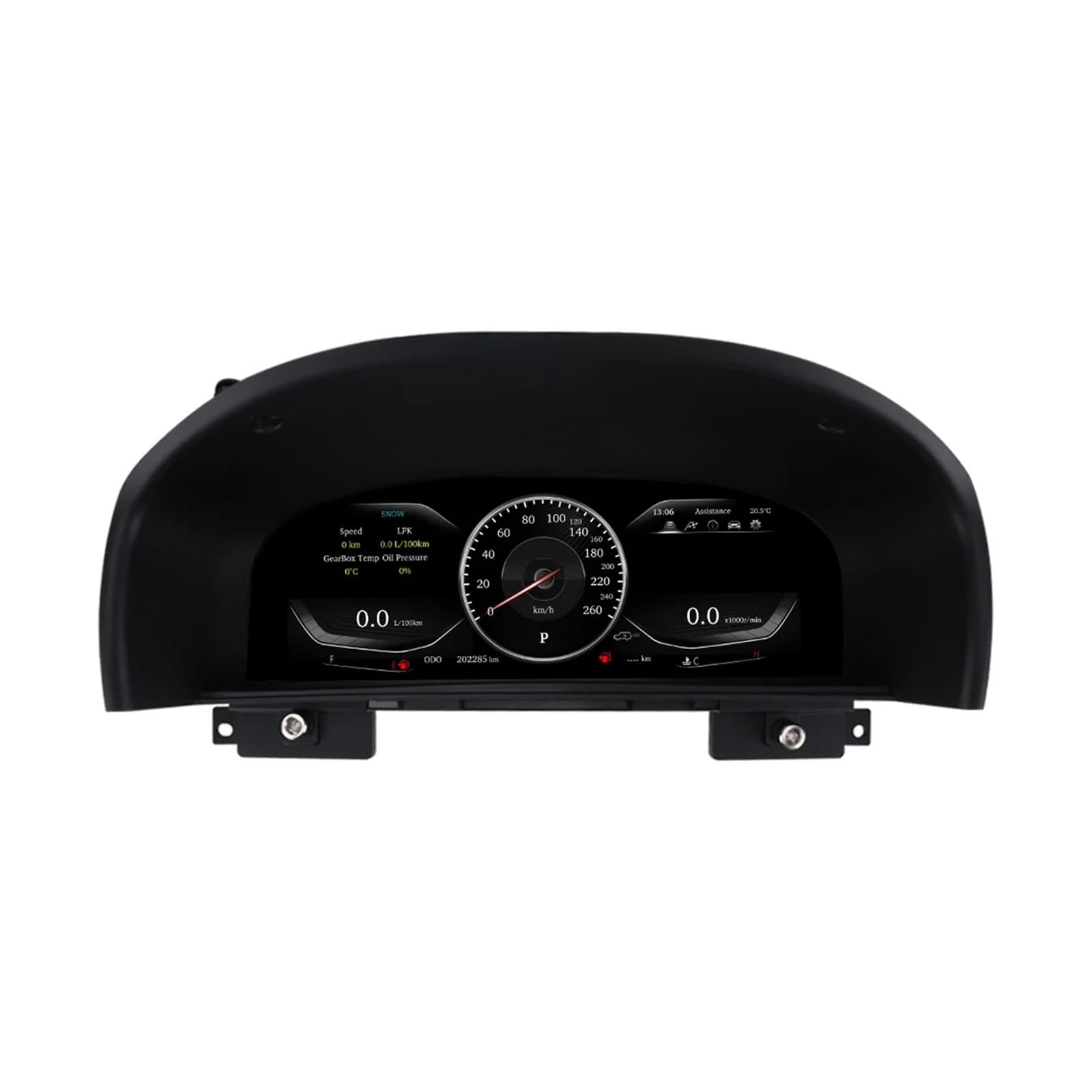 Velocímetro LCD for salpicadero de coche, compatible con Toyota Land Cruiser LC100 Lexus LX470 2002-2007, instrumento de cabina virtual de clúster digital