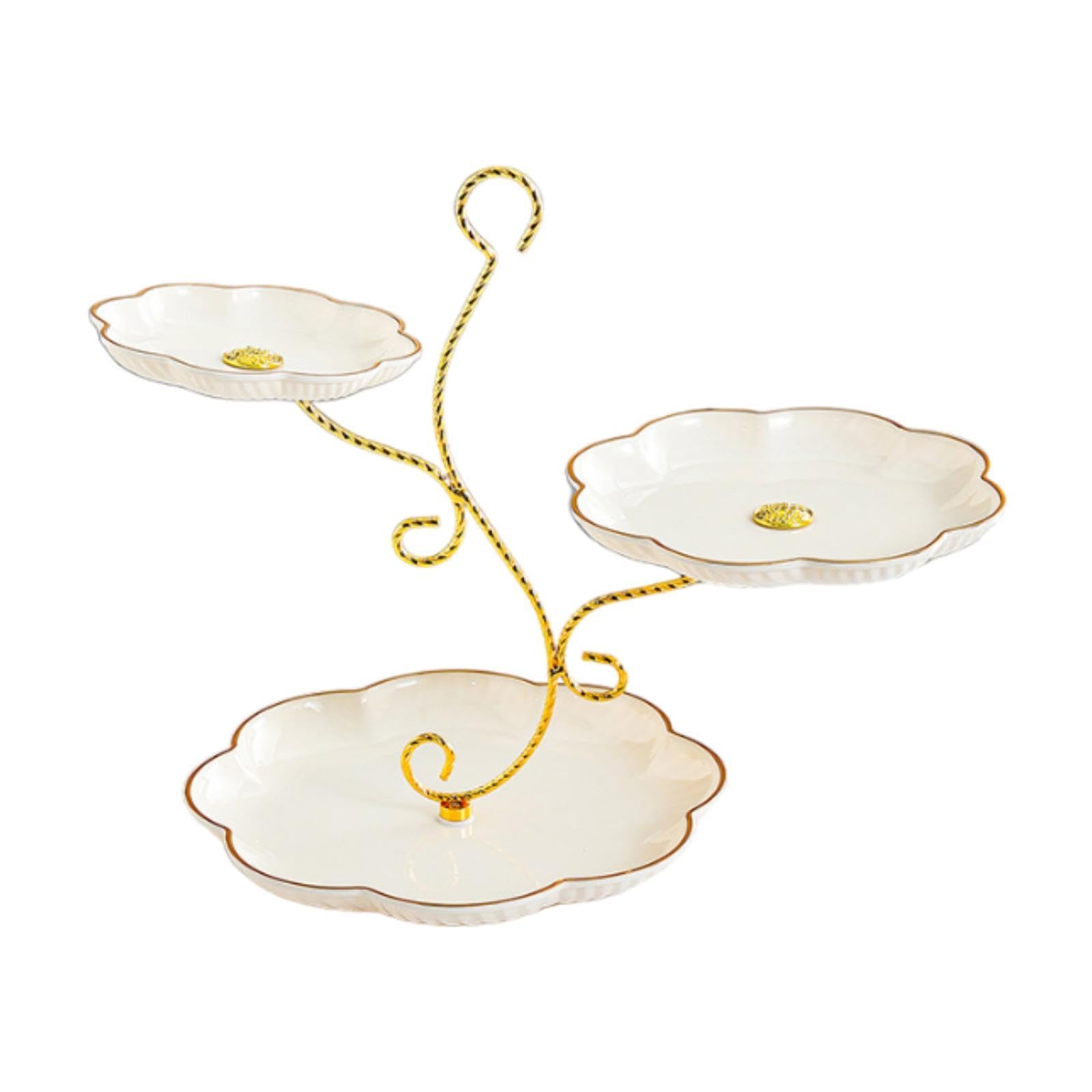 2 set di alzata per torte nuziali, buffet, dessert, cupcake, per compleanno, cucina, matrimonio, bianco
