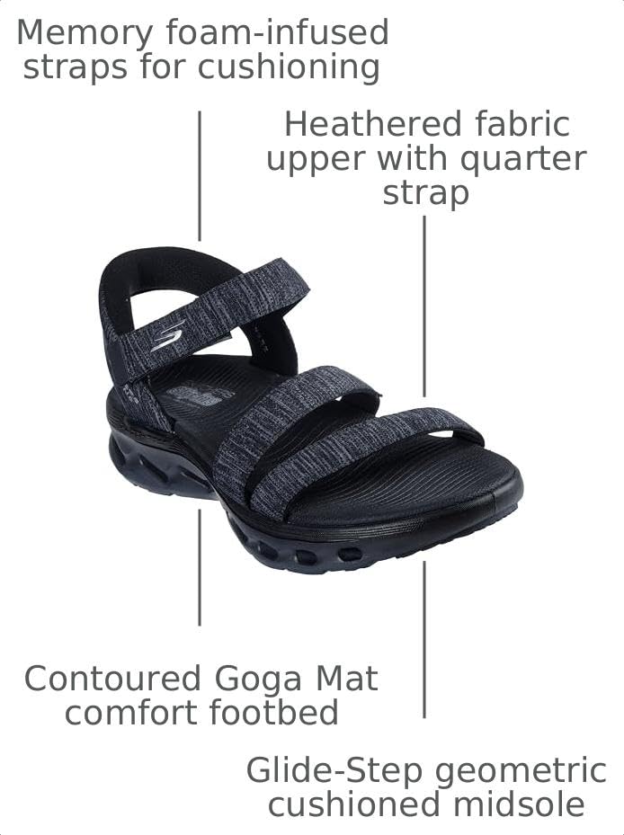 Image of Skechers Women's On-the-go Glide Step 2.0 Hands Free Slip-ins Sandal - Giselle