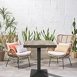 ☕【Aspect distinctif】 : le cadre noir en acier froid forme le contraste avec les surfaces de rangement aux couleurs chaudes, ce qui crée un look industriel typique. Le charme industriel pour les réunions conviviales : l’élégante table de bar.
