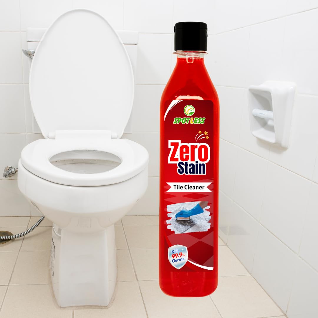 Zero Stain 500ml | Ceramic & Tile Cleaner | Multi Surface Cleaner Liquid | Tile Stain Removal | Bathroom & Kitchen Tile Floor Cleaner | Plastic Bucket Salt Stain Remover | Tap Salt Stain Remover (B0CWDMTDQM) Amazon Price History, Amazon Price Tracker
