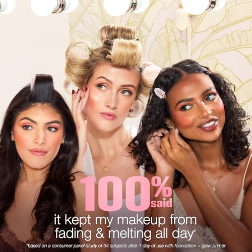 Image of tarte ballin' base poreless primer - Rollerball Applicator to Help Lift, Sculpt & Depuff, Wear Under Foundation to Prime Skin with Niacinamide, Vegan & Cruelty-free