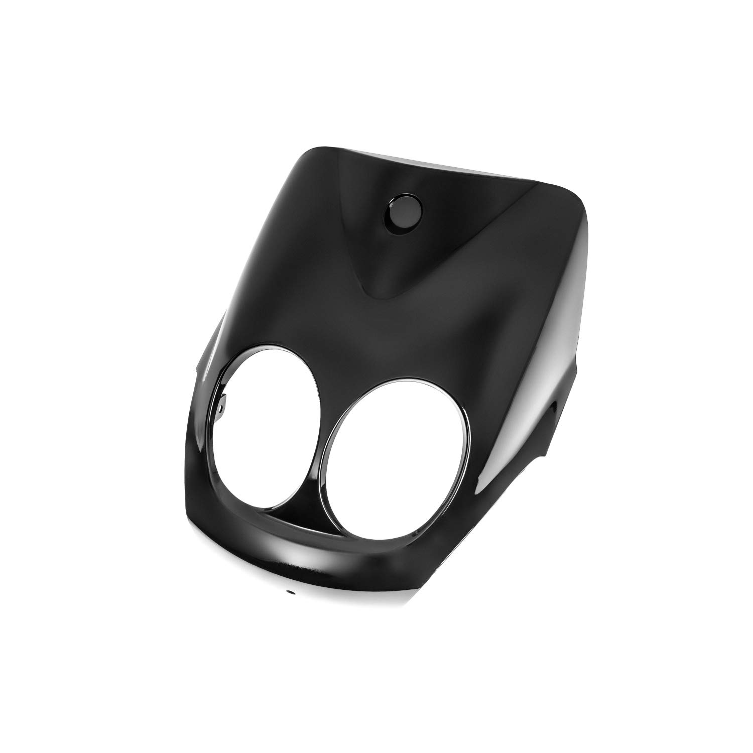 Carena anteriore Maxtuned, nera metallizzata per Yamaha Neos, MBK Ovetto dal 2007