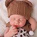 SOFTMARY Lifelike Reborn Baby Dolls - 12-inch Full Silicone Newborn, Real Life Baby Dolls with Realistic Veins & Sleeping Pose - Real Baby Reborn Gift Set for Kids Age 3+