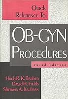 Quick Reference to Ob-Gyn Procedures 0397508867 Book Cover