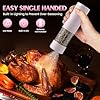 Salt and Pepper Grinder Set Birthday Gifts for Mom Automatic Battery Upgraded Larger Capacity Pink Salt Pepper Set New Apartment Gifts for Housewarming Cooking Gift #2