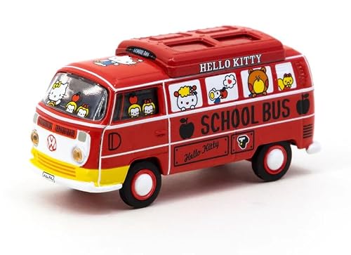 Tarmac Works x Schuco T64S-010-HK 1/64 Wagen Type 2 Van Hello Kitty Tarmac Works x Schuco