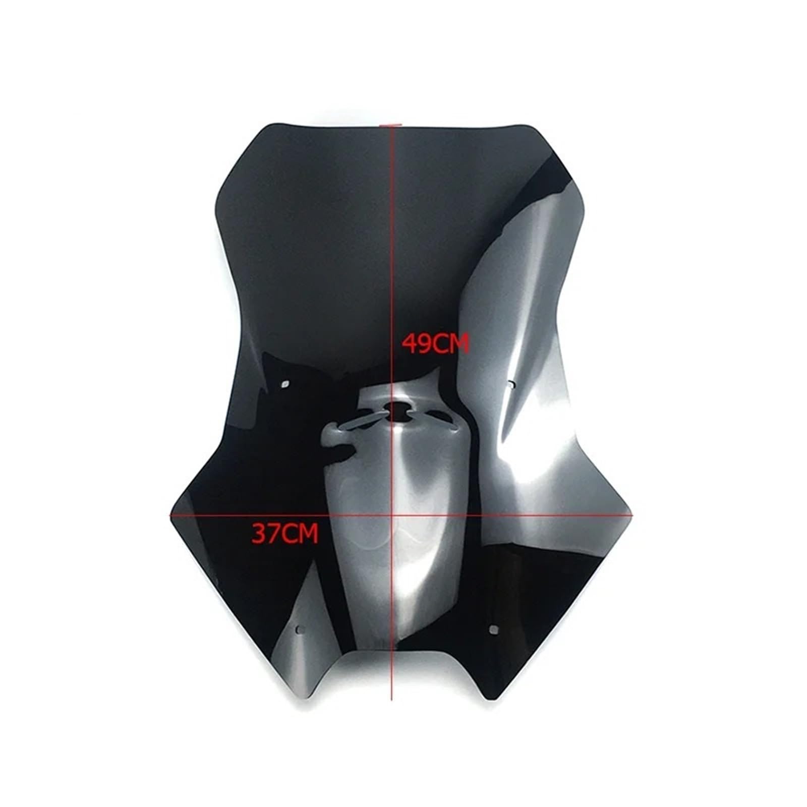 Deflektor motocykla Pasuje do HONDA XADV 750 2021 2022 2023 2024 X-ADV 750 2021-2024 XADV750 Osłona przedniej szyby motocykla spojler przedłużający szyba przednia(Black)