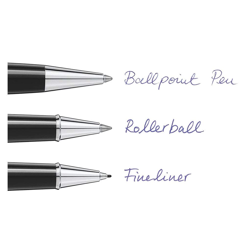 Amazon | Montblanc 2 refill per penna a sfera (M) Cool Grey-grigio