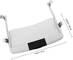 GANAZONO Desk Sliding Keyboard Tray Convenient with Stainless Steel Rails, Wear-Resistant Pp Plastic
