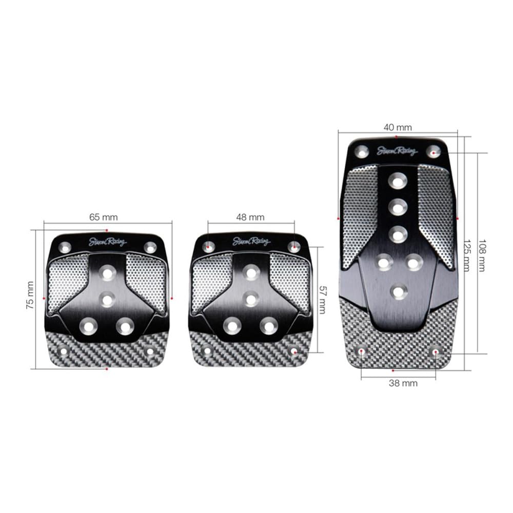 Simoni Racing 963/C Kit De 3 Pedales