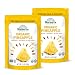 NATIERRA Organic Freeze-Dried Pineapple | USDA Organic, Non-GMO & Vegan | 1.5 Ounce (Pack of 2)