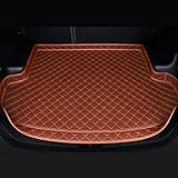 Asfgchh Revestimientos de Maletero para Infiniti FX 2009-2013, Protectores de Maletero, Alfombrillas, Accesorios Interiores, protección contra la Intemperie, Color marrón C
