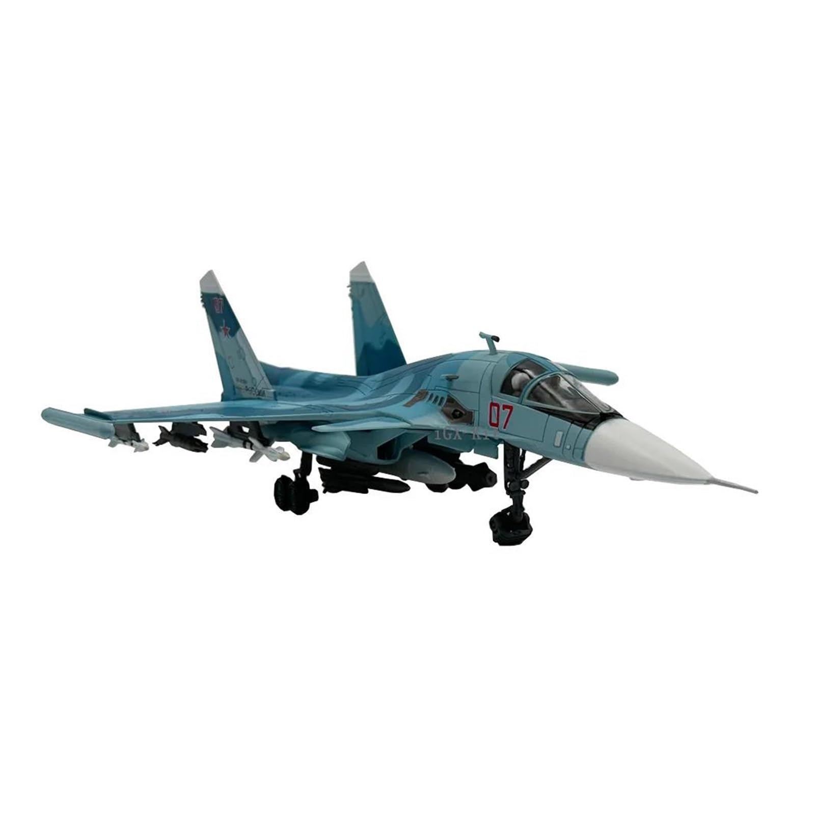 1/100 Für russische Suchoi Cy-34 SU-34 Fighter Sammler Vitrine Geschenk Enthusiasten