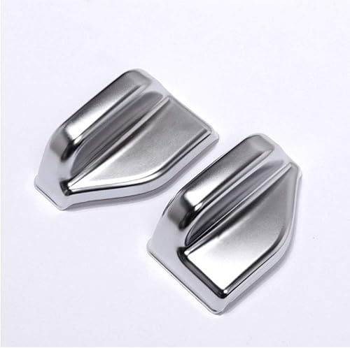 Miniatura 3 de Cubierta de la decoración del cinturón de seguridad del coche ABS Tirm para Mercedes Benz B200 B CLA GLA Clase 2015-2017 Accesorios de coche (Plata)