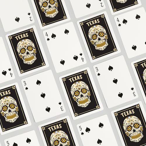 Cartas de poker Lantern Press Day of The Dead 52 naipes miniatura 4